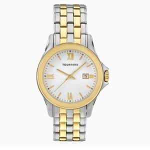 Tourneau Gold and Silver Men's Watch